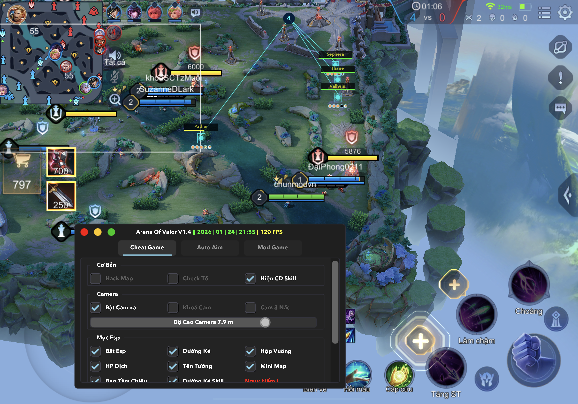 [IOS] Bản Shark Aov